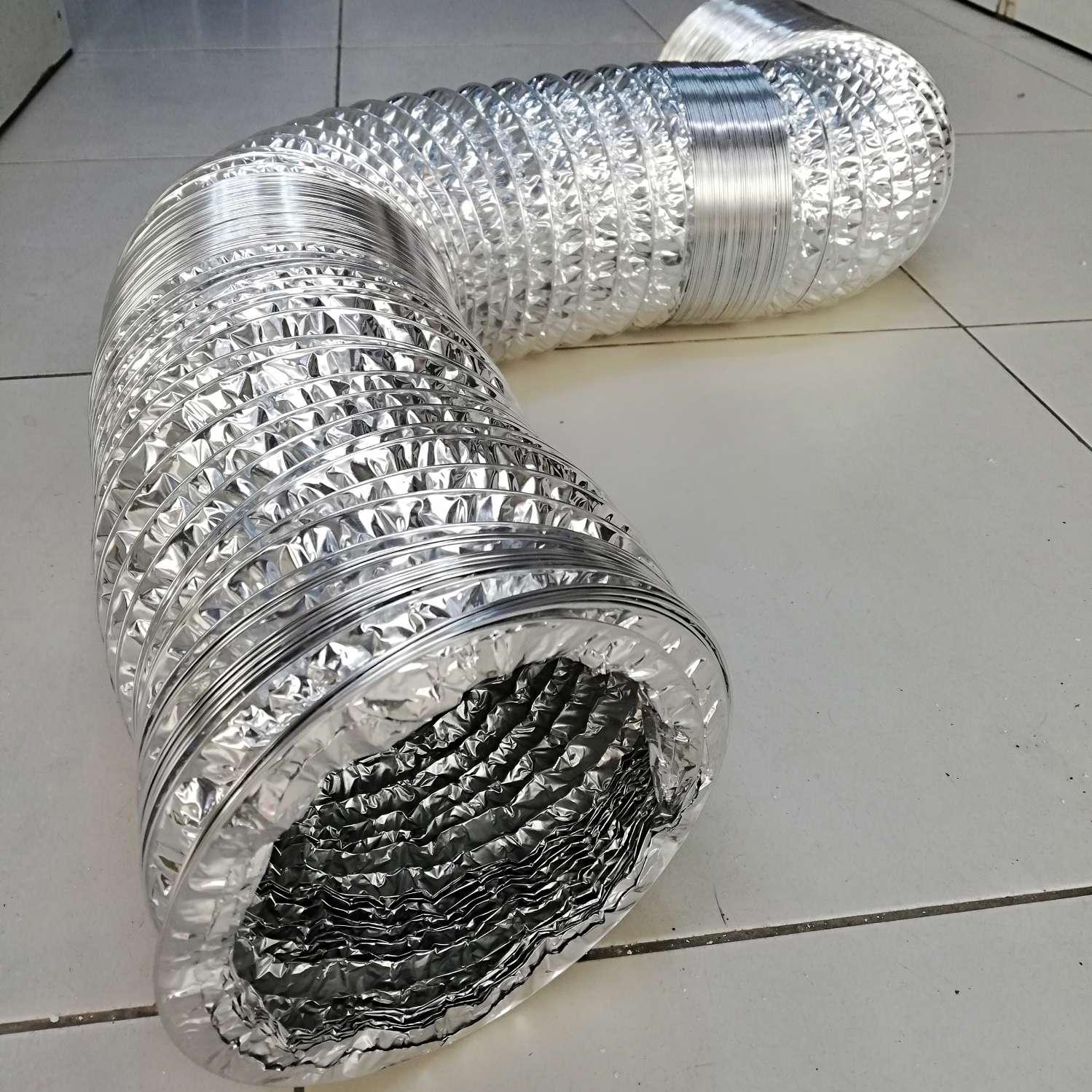 Ống bạc thông gió D300mm x 8m