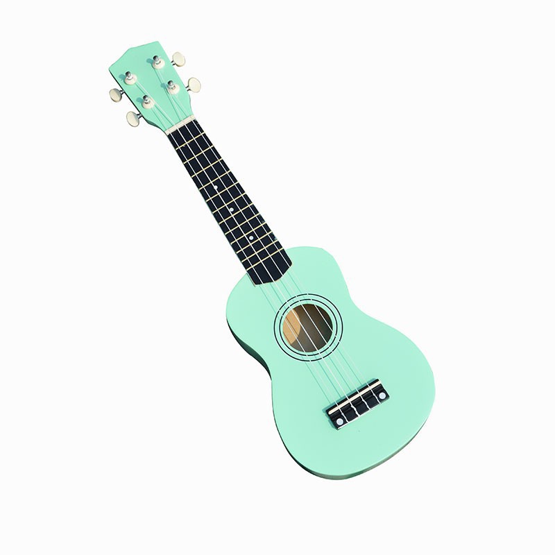 Đàn Ukulele Soprano màu trơn 21 đen - HÀNG CÓ SẴN