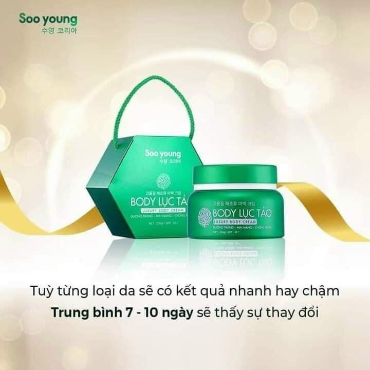KEM BODY LỤC TẢO HÀN QUÔC TRẮNG DA