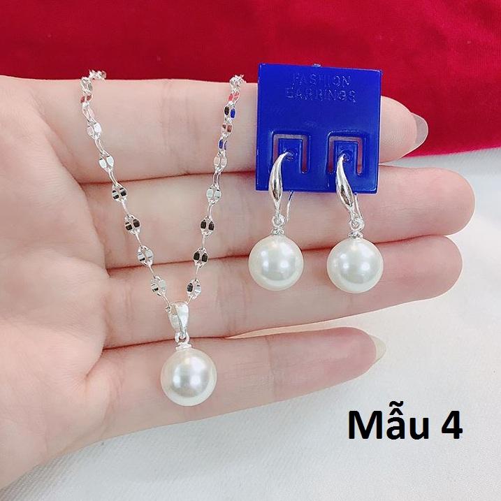 Bộ trang sức bạc 3 món MS176