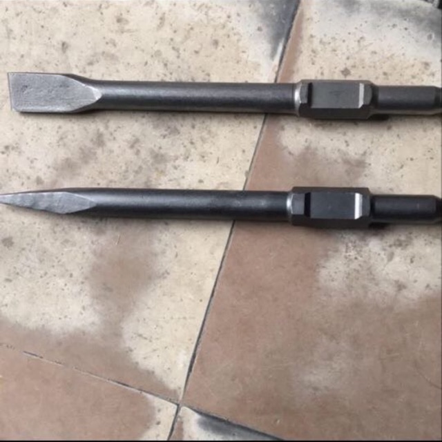 Mũi Đục Nhọn Và Dẹt Chuyên Dụng Cho Máy Khoan Cắt Bê Tông