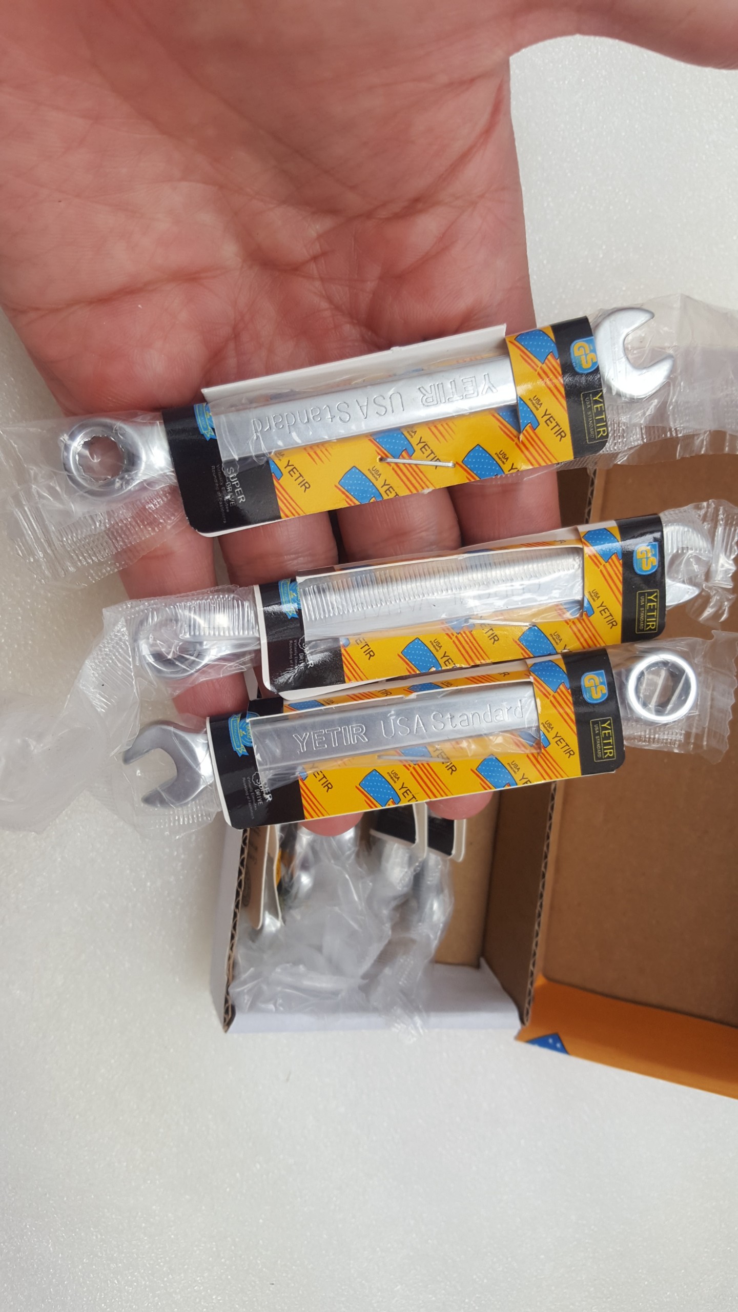 [ HÀNG HIẾM ] Cờ lê vòng miệng lẻ 6 YETI tiêu chuẩn mỹ