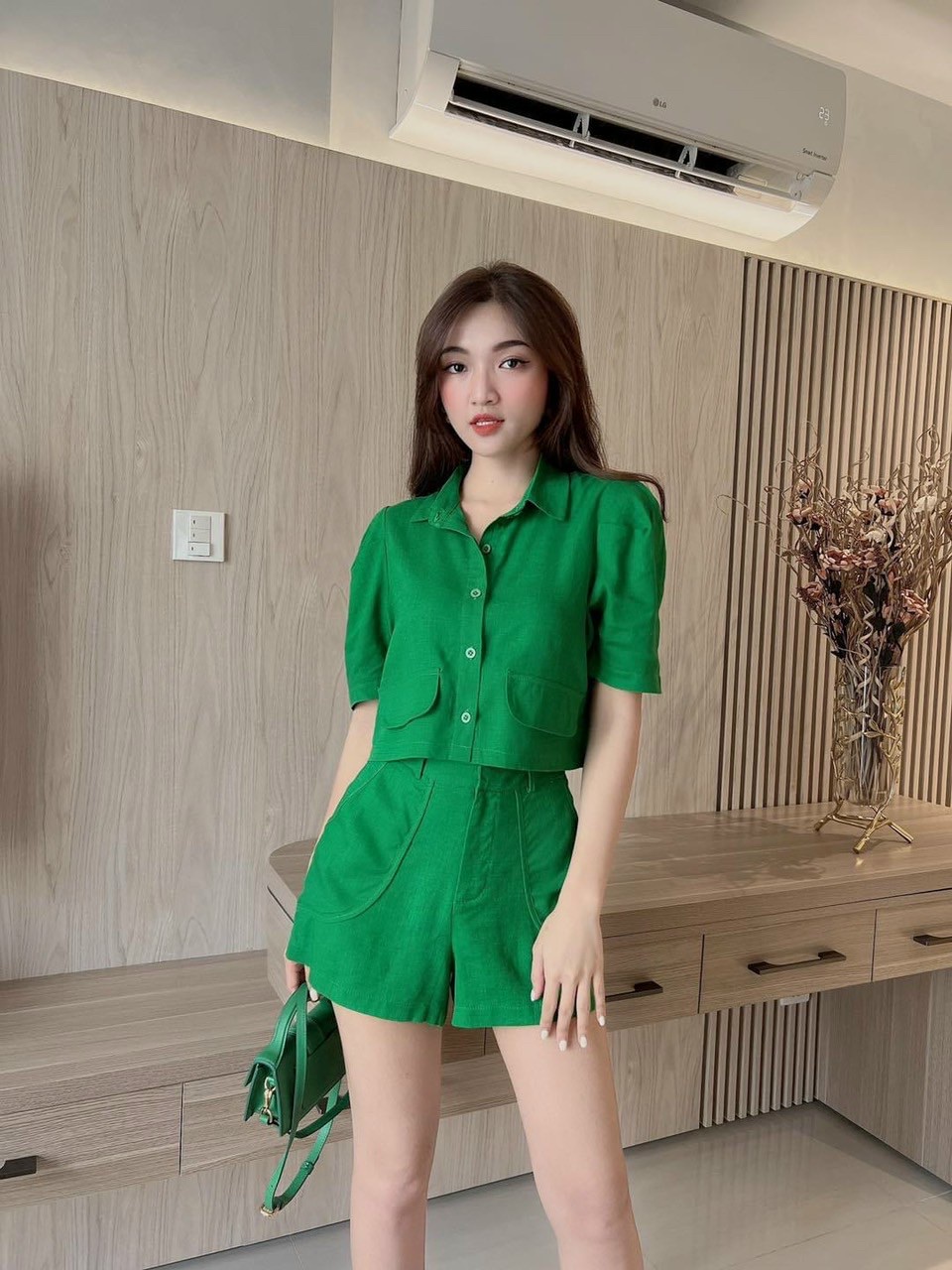 SET BỘ ĐÙI NỮ TAY NGẮN  QUÁ ĐẸP
