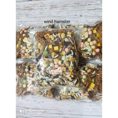(500gr, k mọt) Thức ăn Hamster rang bơ dinh dưỡng cho hamster.