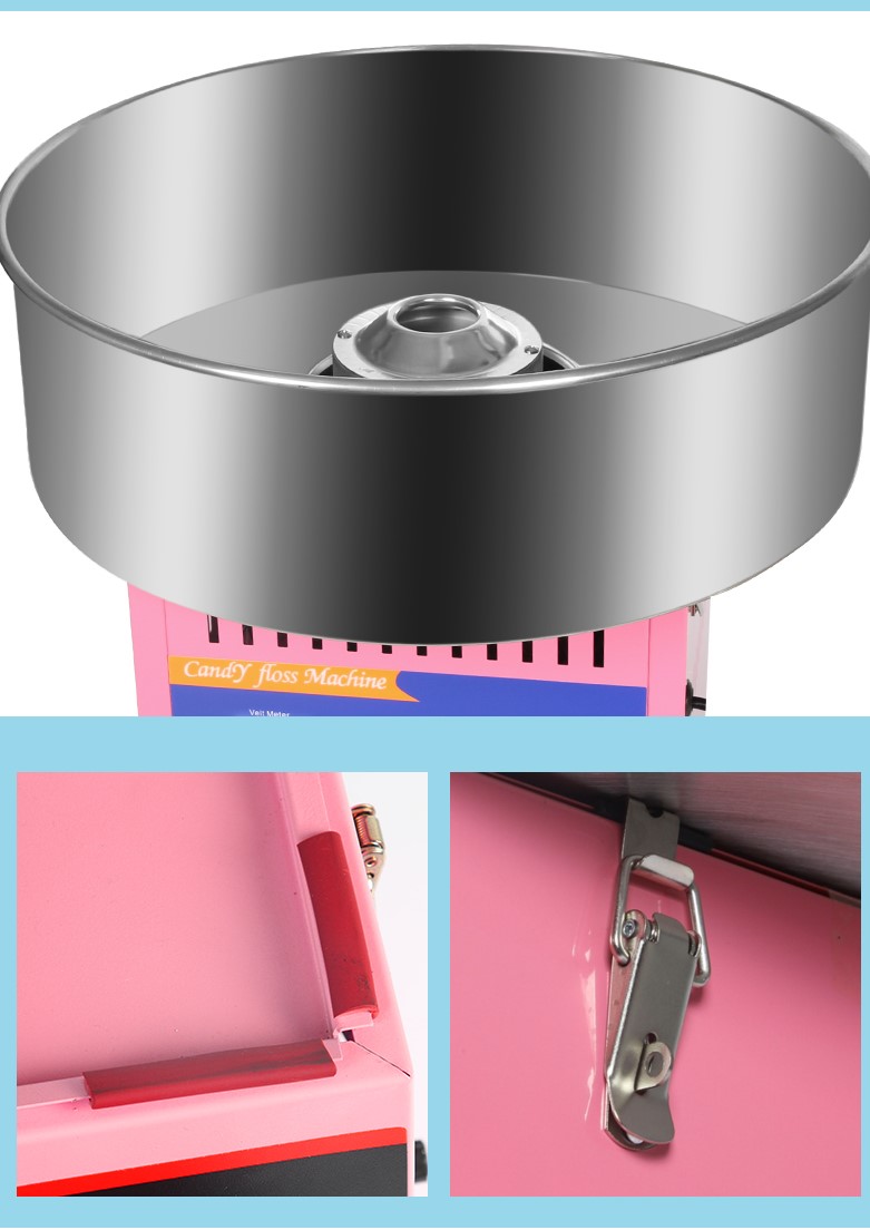 Mini portable electric DIY sweet cotton candy maker candy floss machine
