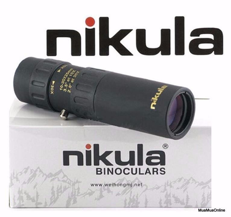 Ống Nhòm 1 Mắt NIKULA Cao Cấp 10-30x25mm