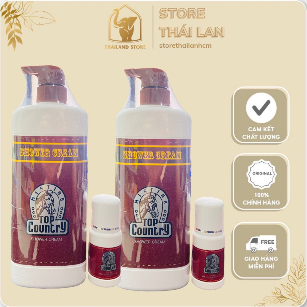 Sữa tắm ngựa Top Country Thái Lan 500ml