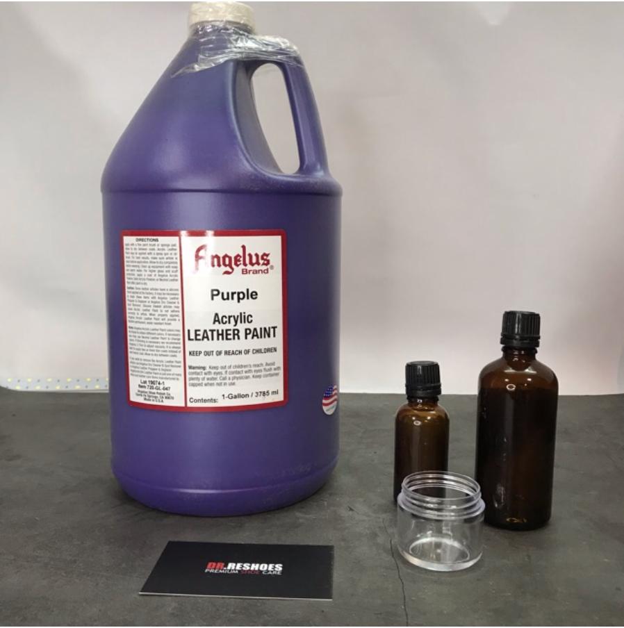Màu vẽ Angelus Leather Paint combo 12 màu (Đen, Trắng, Đỏ, Vàng, Xanh lá, Tím, Xanh dương, Cam, Hồng, Xanh Navy, Xanh rằn ri, Xanh nhạt)