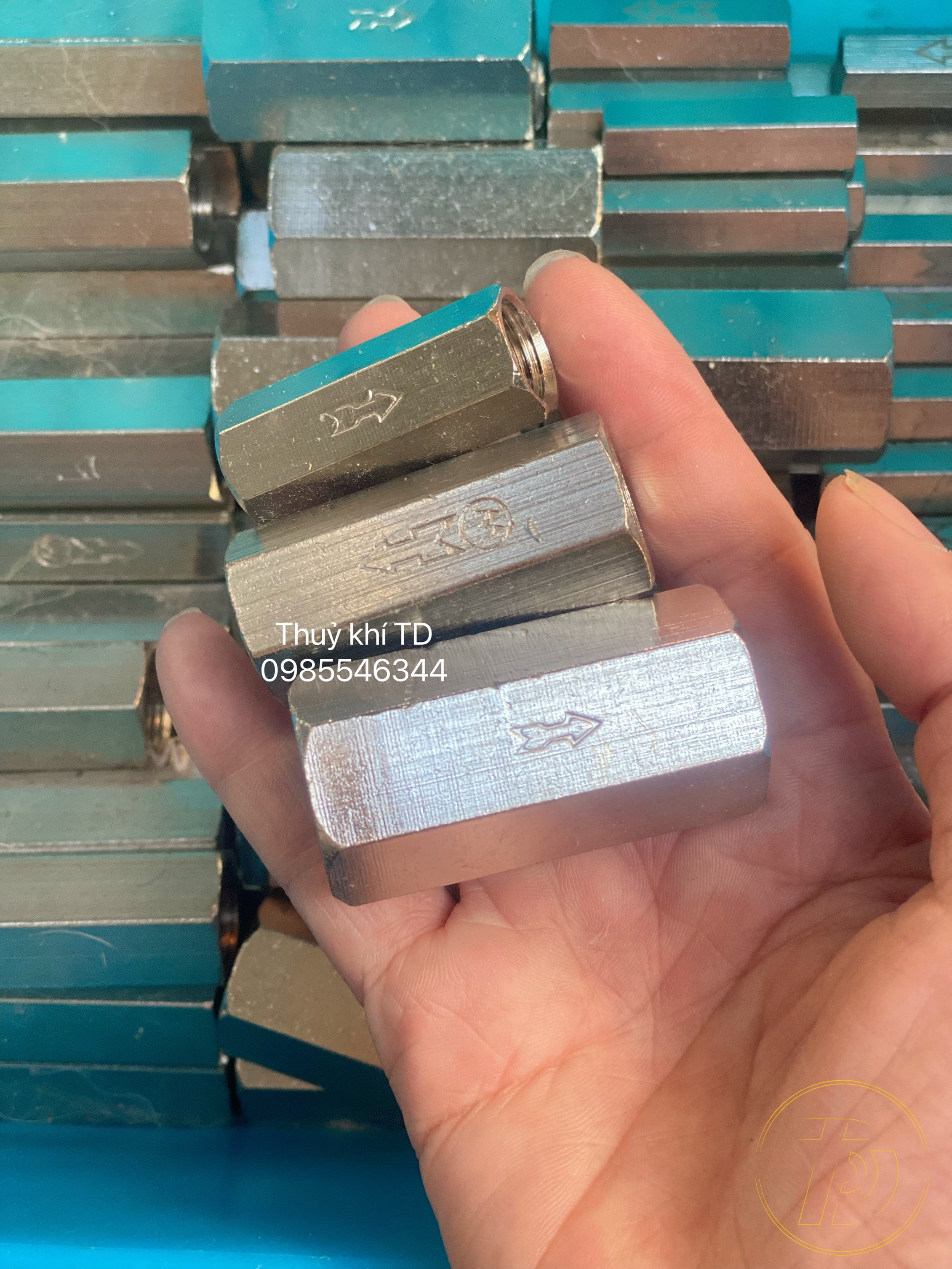 Van 1 Chiều khí nén CV-01/CV-02 (Ren 10mm/Ren 13mm)