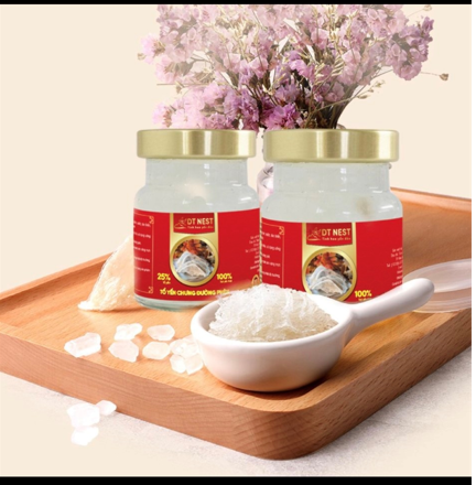 [Combo 12 hủ] Tổ yến chưng đường phèn (25% yến)