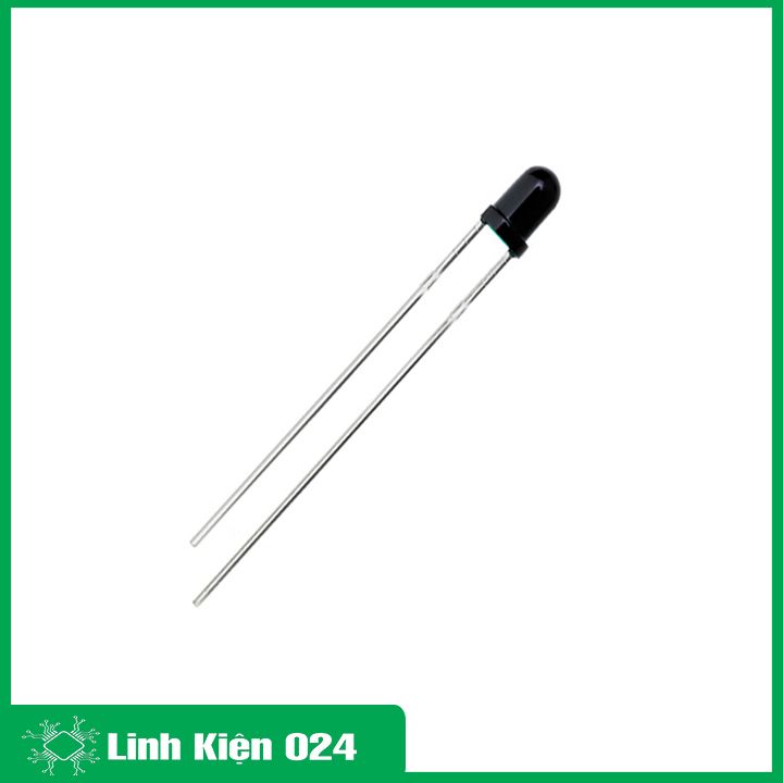 Gói 20 Bóng led thu hồng ngoại 3mm (đen)