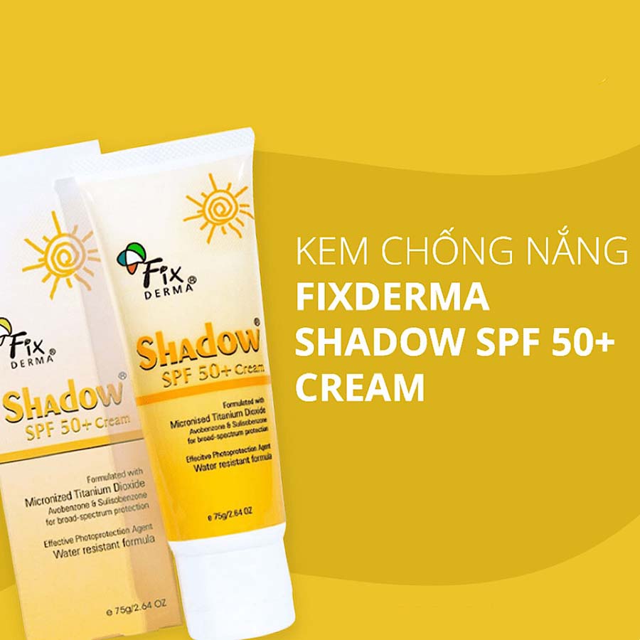 Kem Chống Nắng Fixderma Shadow SPF50+ Cream 75g