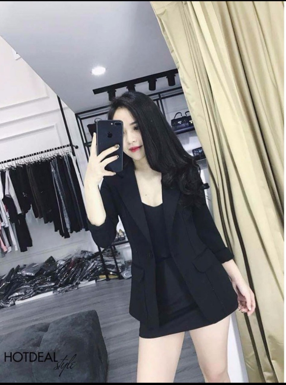 Áo Vest Blazer Nana kèm ảnh thật.