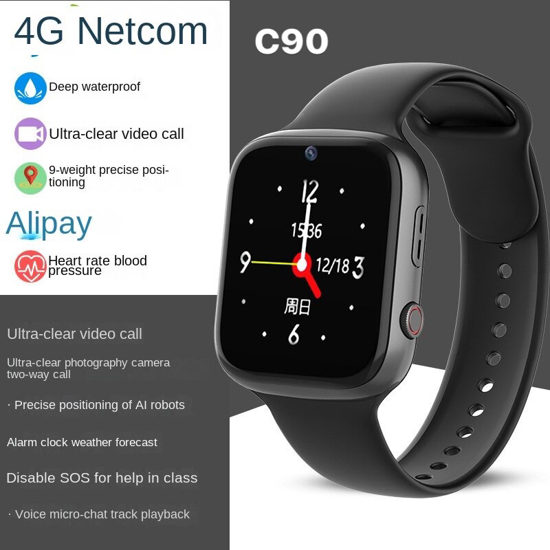 Đồng hồ c90 định vị video cho trẻ em cấp 2