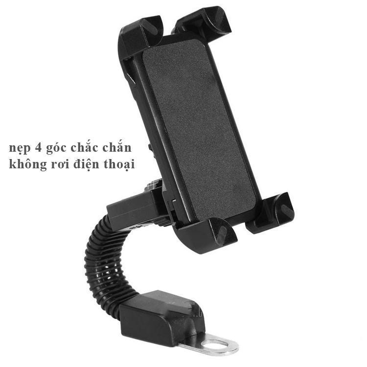 Giá đỡ điện thoại gắn xe máy