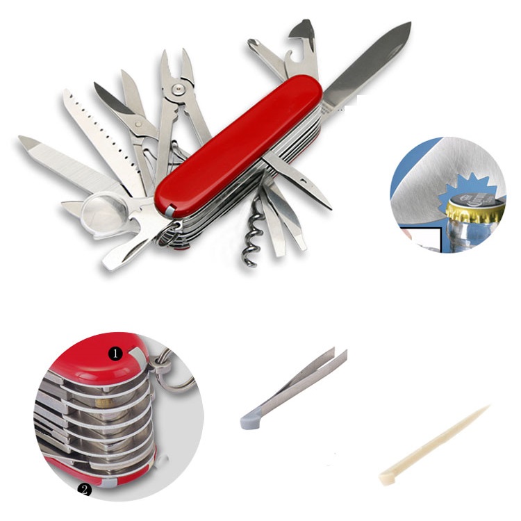 Móc khóa dụng cụ đa năng 17 chức năng