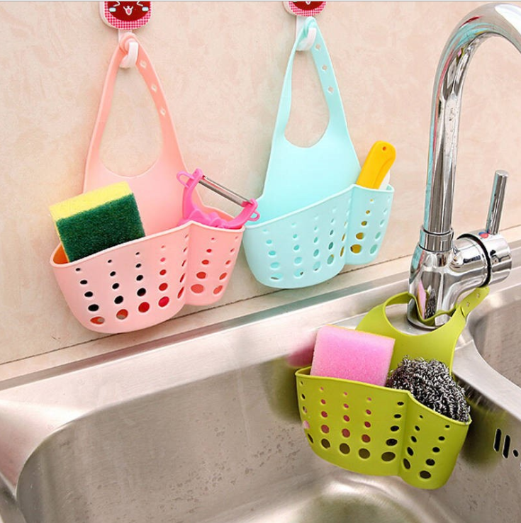 [HCM]Giỏ đựng đồ rửa bát có móc treo đa năng