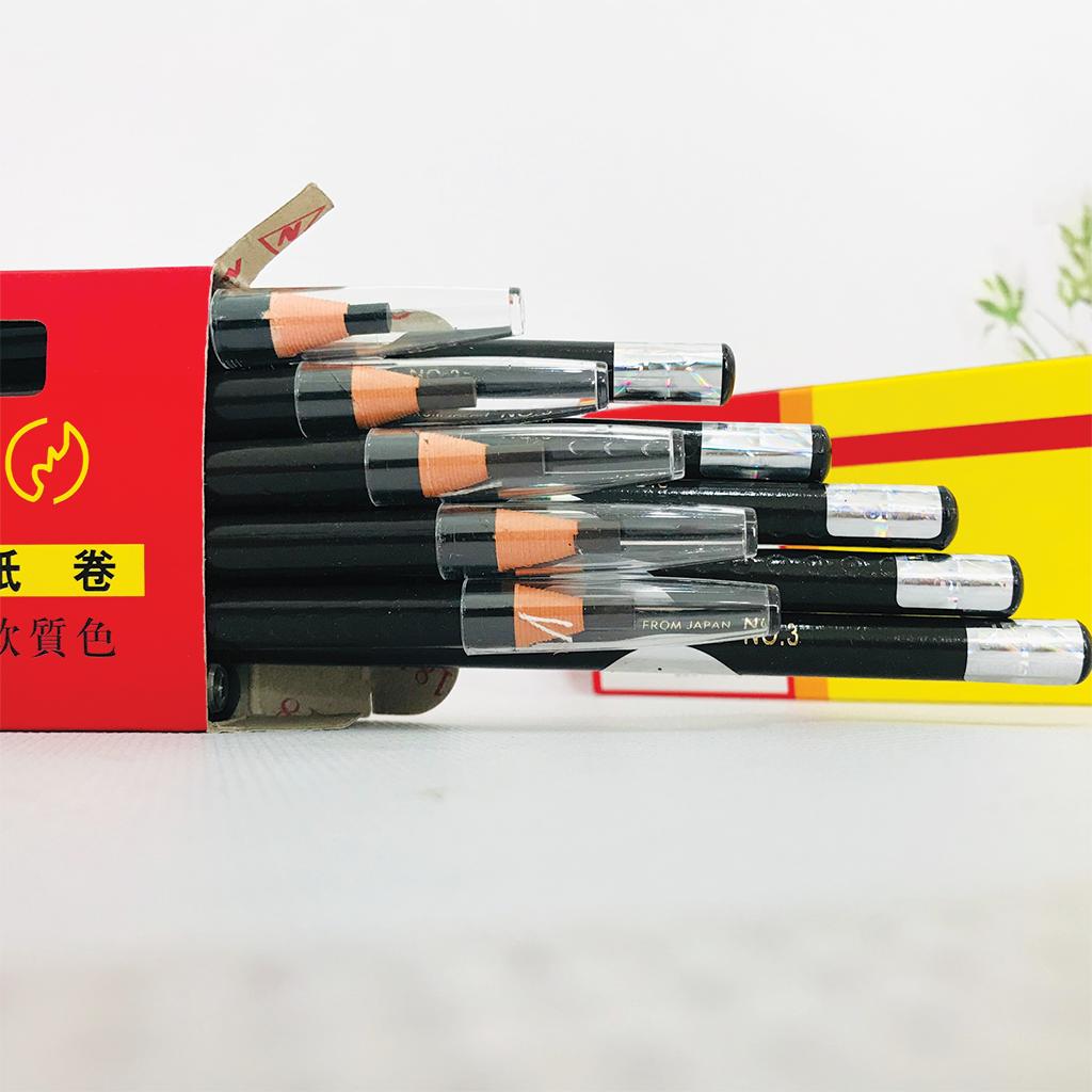 [HCM]Chì xé kẻ chân mày 2 tem cao cấp ( Màu đen )