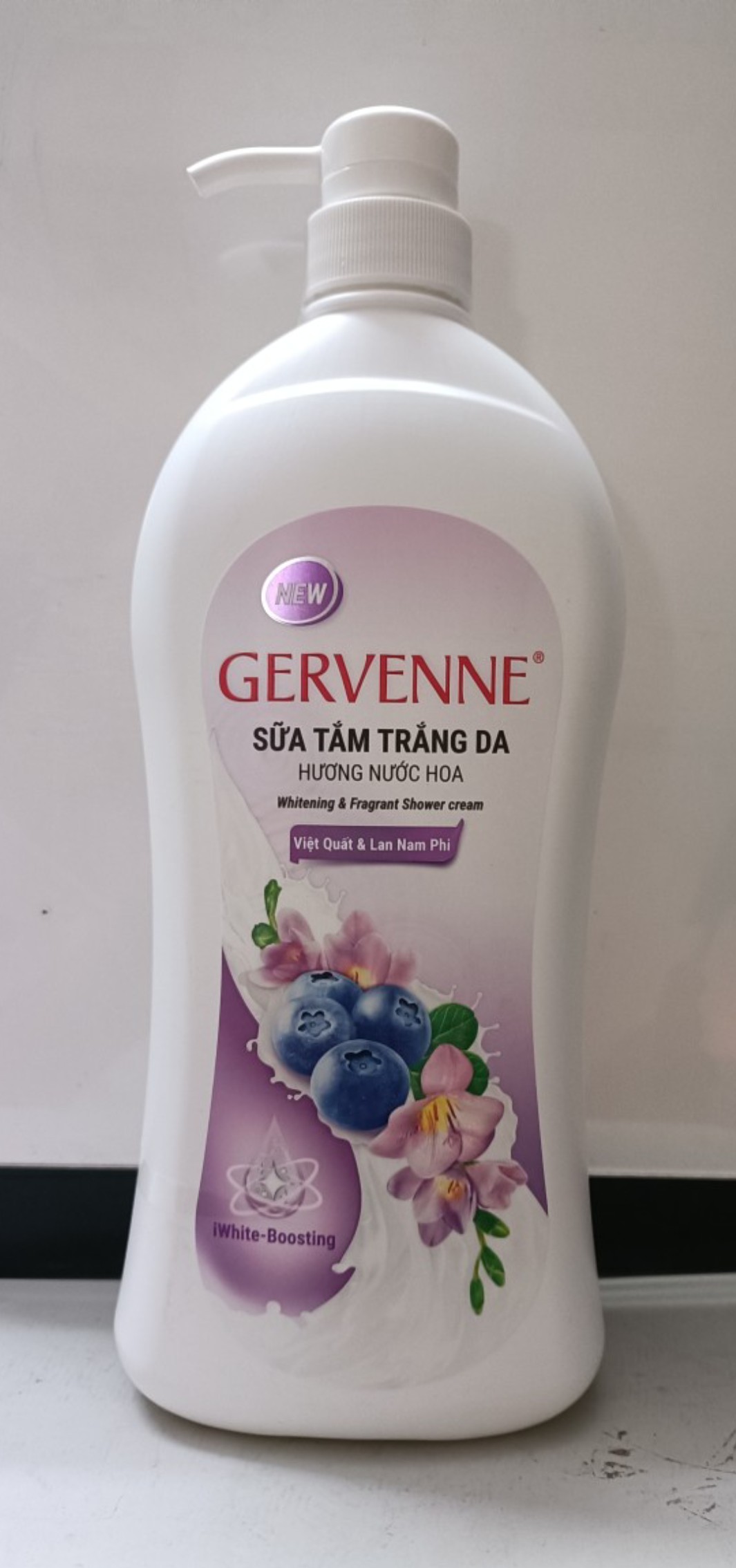 Gervenne - sữa tắm trắng da 900g - 3 mùi