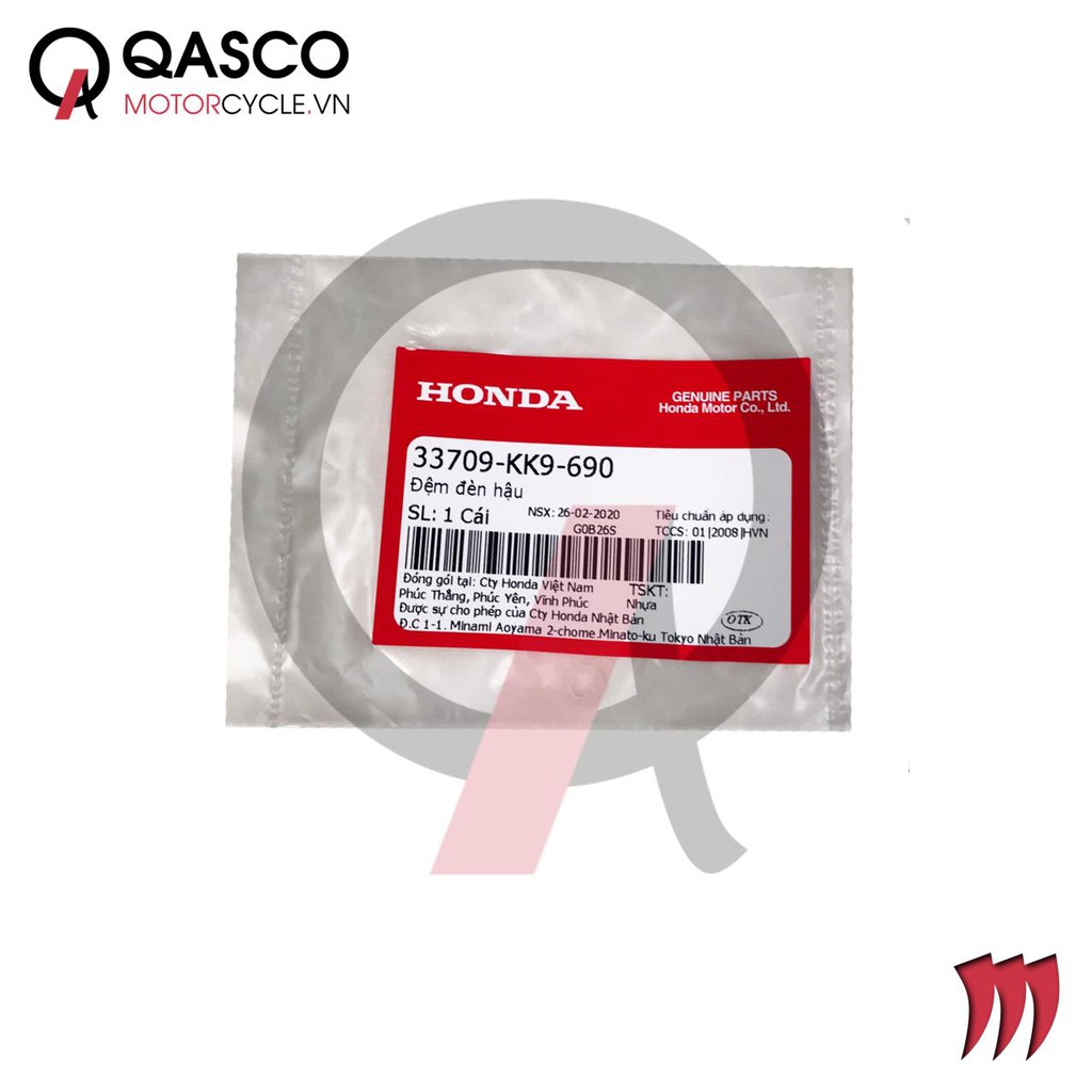 Đệm đèn hậu HONDA FUTURE (33709KK9690) QASCO