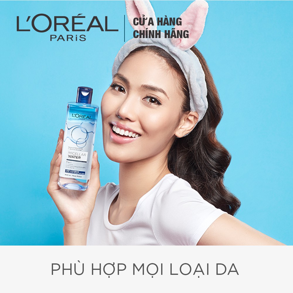 [HCM]Nước Tẩy Trang LOreal - Micellar Water 3In1 - 400ml