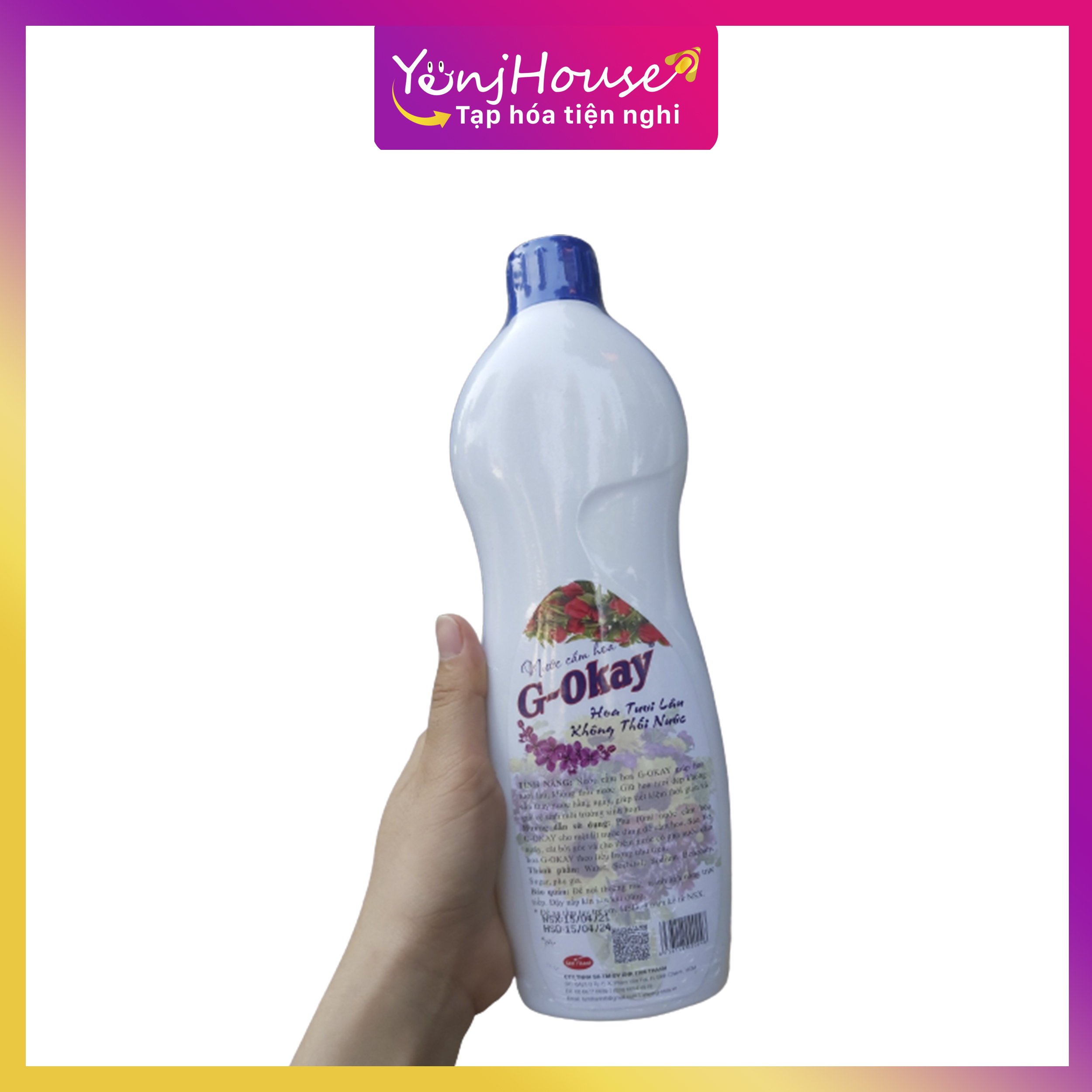 Nước cắm hoa tươi 680ml - YENJHOUSE