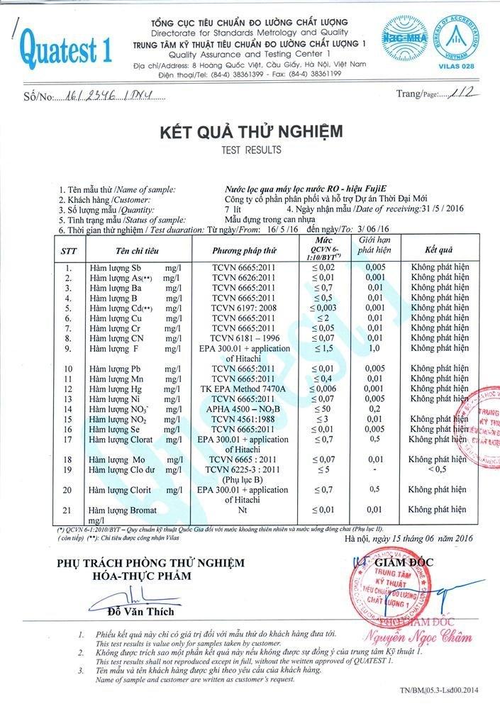 Máy lọc nước Fujie RO-08 - 8 cấp lọc
