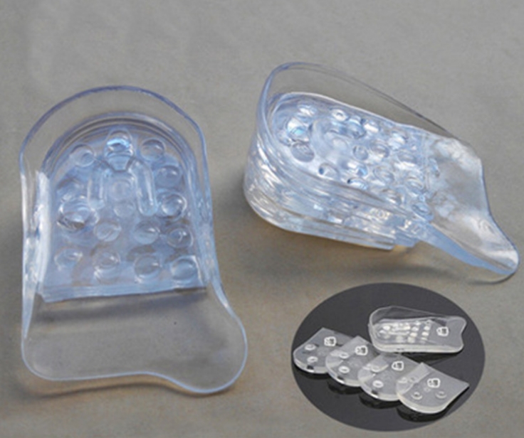 Bộ 5 Cặp Đế Lót Độn Giày Silicon Tăng Chiều Cao Cực Êm