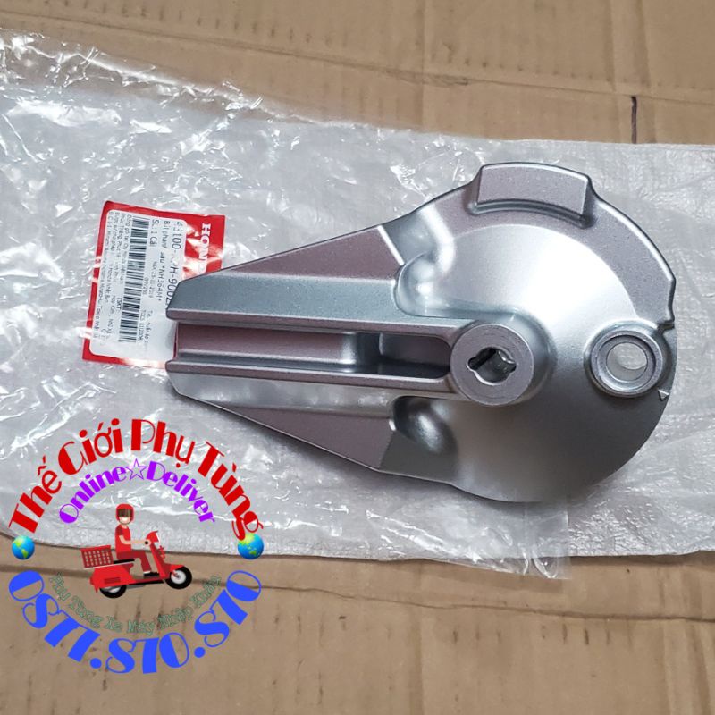 Má đùm sau future 2, bát má phanh sau fu 2 zin honda việt nam - 43100-kph-900za