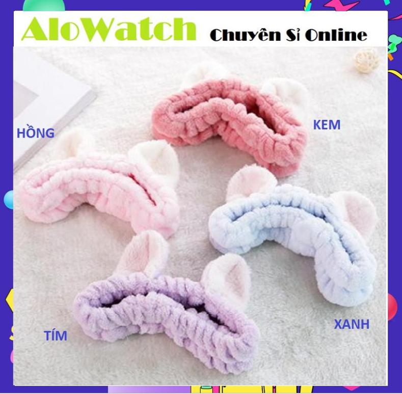 Băng đô tai meo 3d cao cấp alowatch