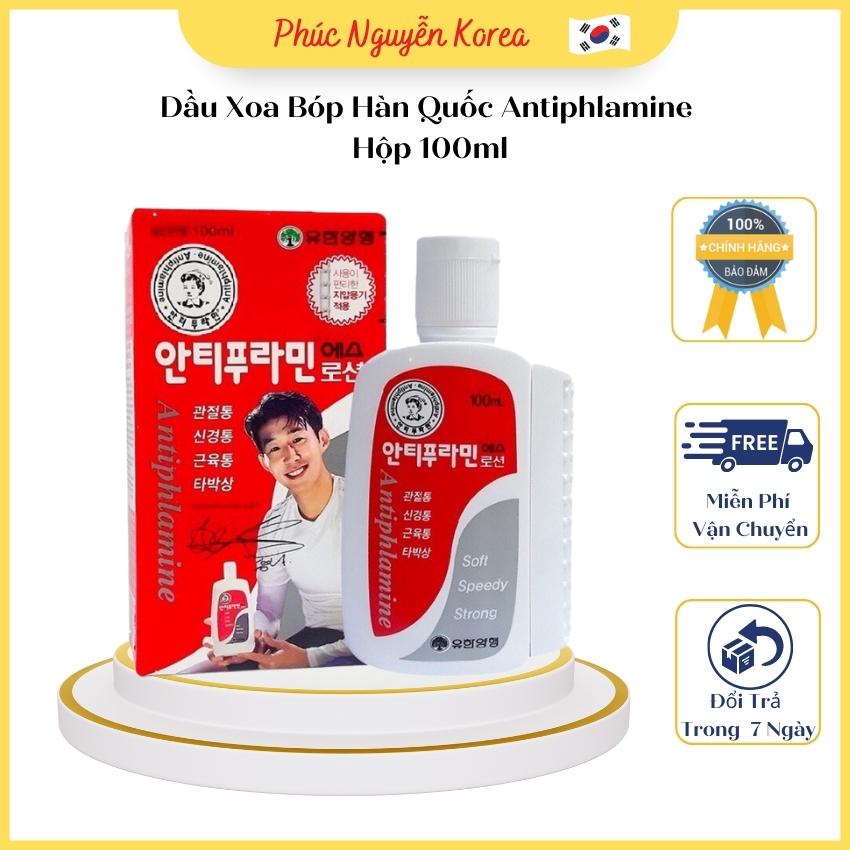Dầu Nóng Xoa Bóp Antiphlamine Hàn Quốc 100ml Phuc Nguyen Korea PNK11