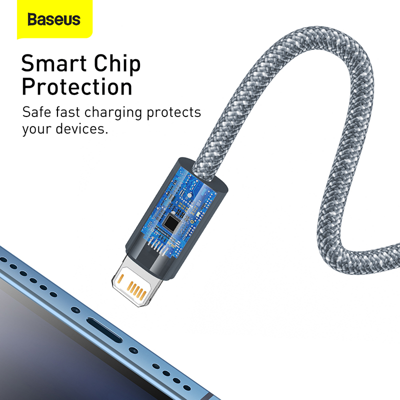 Cáp Sạc Nhanh Lightning Baseus Dynamic Series cho iPhone ( USB to Lightning, 2.4A Fast Charging Data Cable)