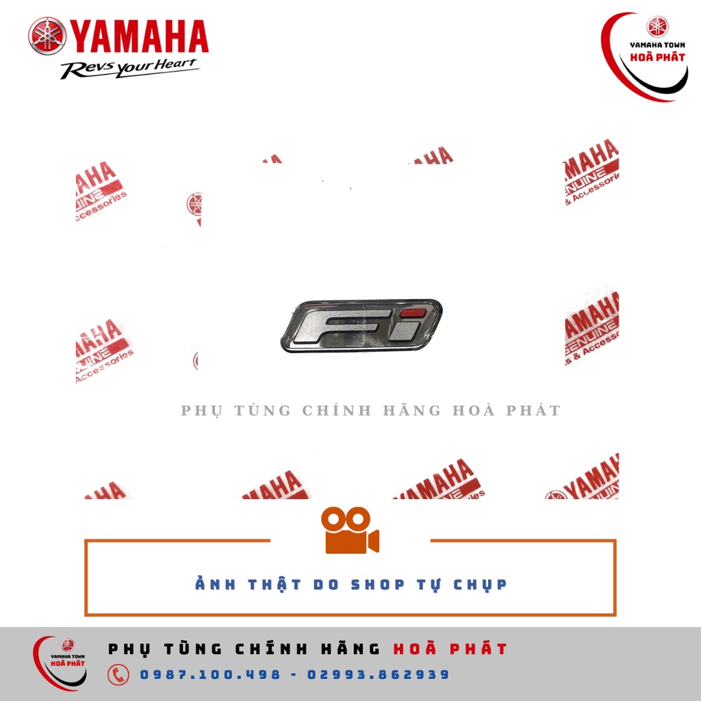 Tem logo FI Yamaha chính hãng  [ Hình thật]