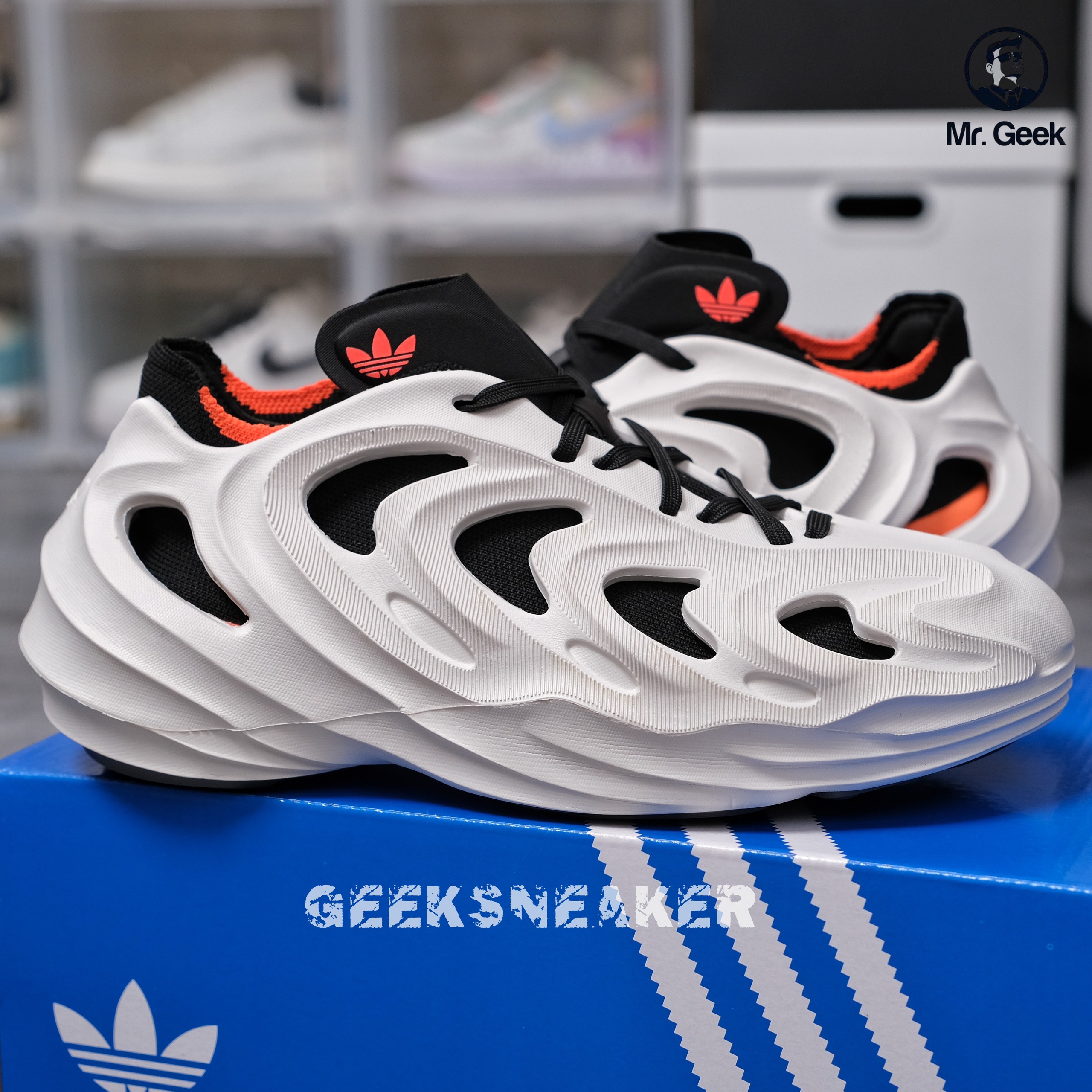 [GeekSneaker] Giày Adifom Q Core Black / Black White