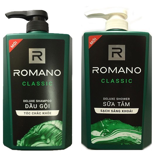[HCM]Dầu Gội Romano Classic 650g
