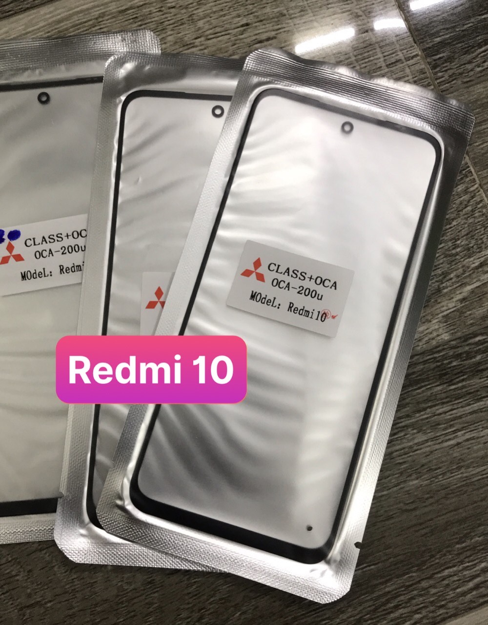 Kính ép sãn keo xiaomi Redmi 10
