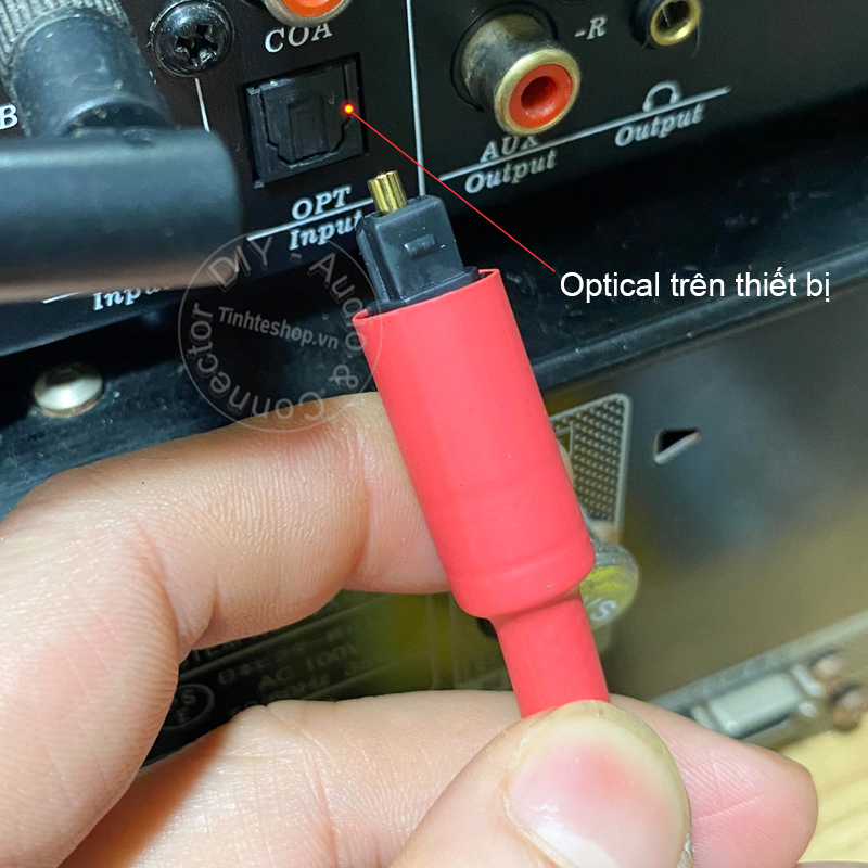 Dây optical DIY 15Cm đến 1 mét cắm cho DAC AMP - Cáp audio quang toslink