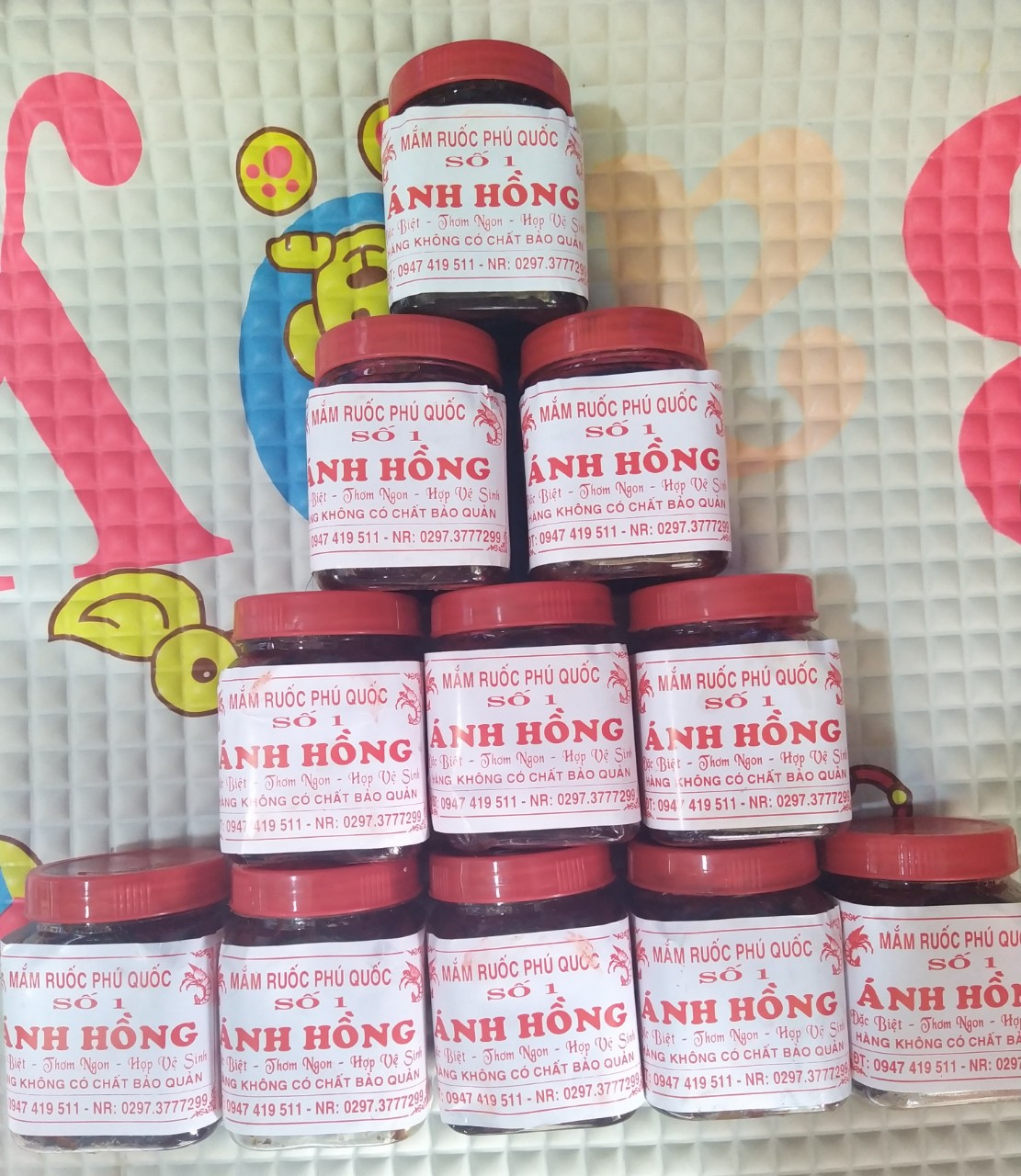 mắm ruốc phú quốc số 1 ánh hồng - chuẩn vị thơm ngon