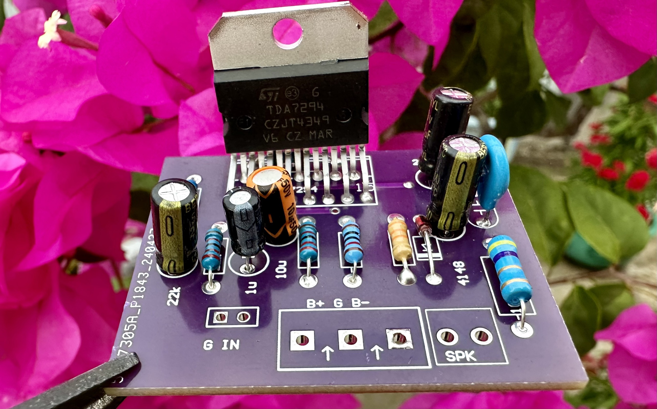 MẠCH CÔNG SUẤT TDA7294 100W