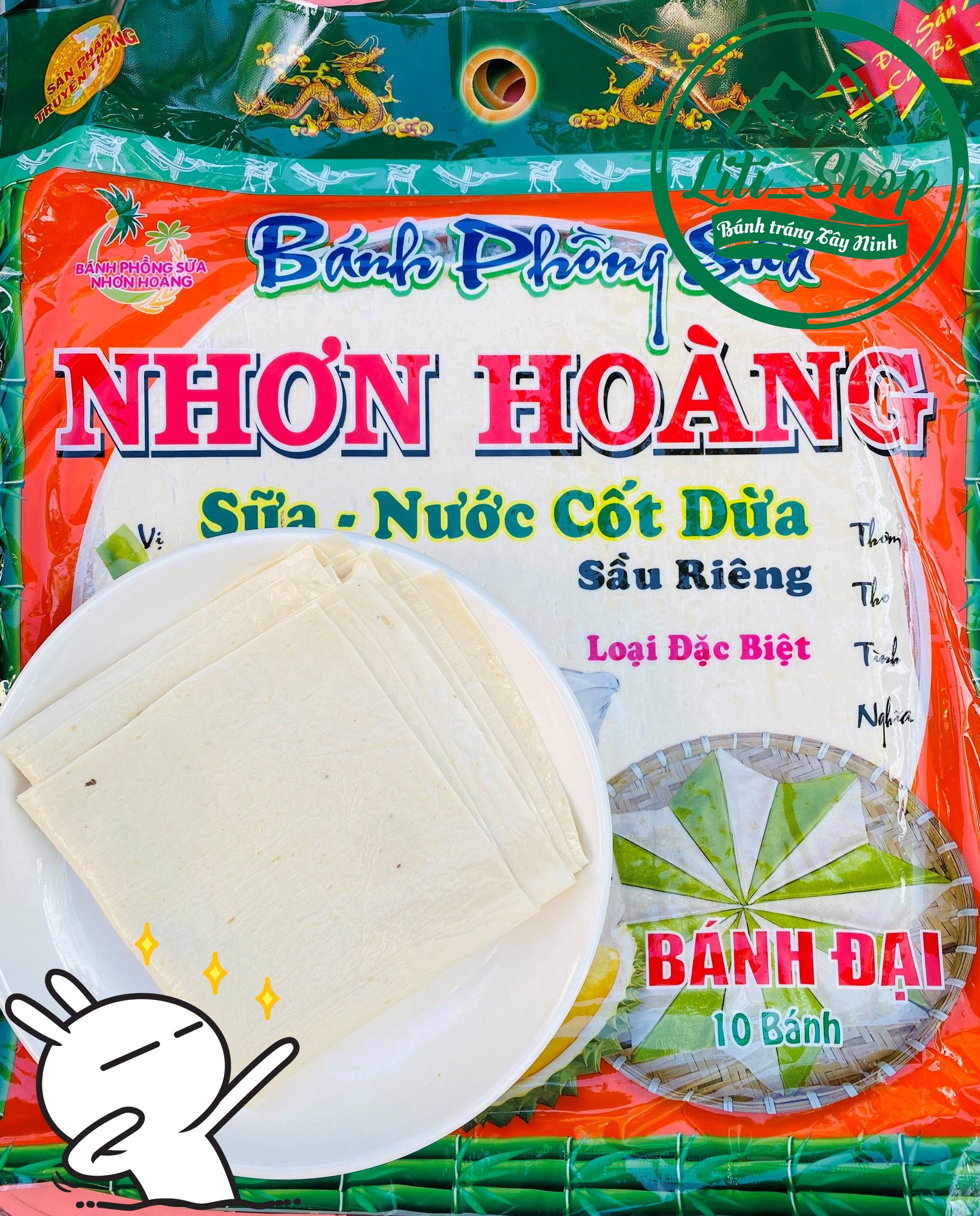 Bánh Phòng sữa Nhơn Hoàng 400Gr