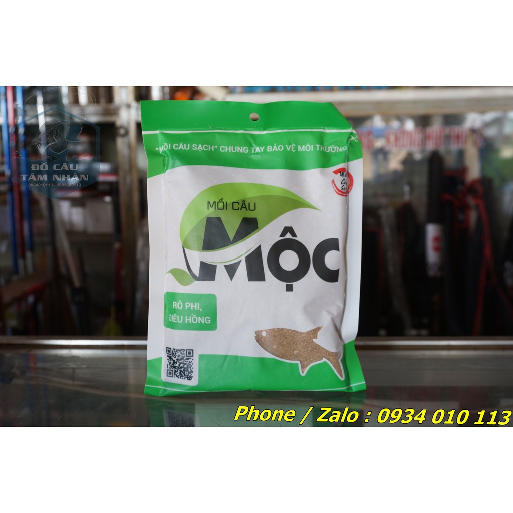 Mồi câu Mộc có xanh và đỏ