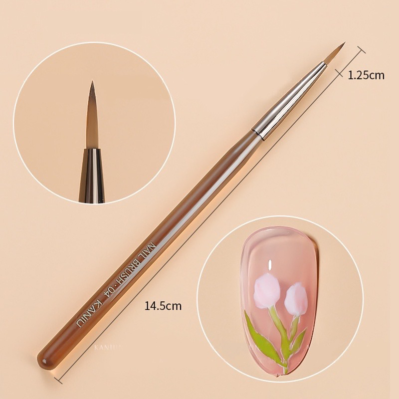 Cọ vẽ hoa chuyên dụng lông xịn chuẩn