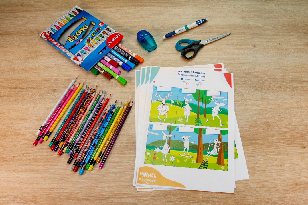 MAPED - Chì màu Color'Peps 18 màu (12 màu cơ bản +3 chì 2 đầu 6 tone màu da)