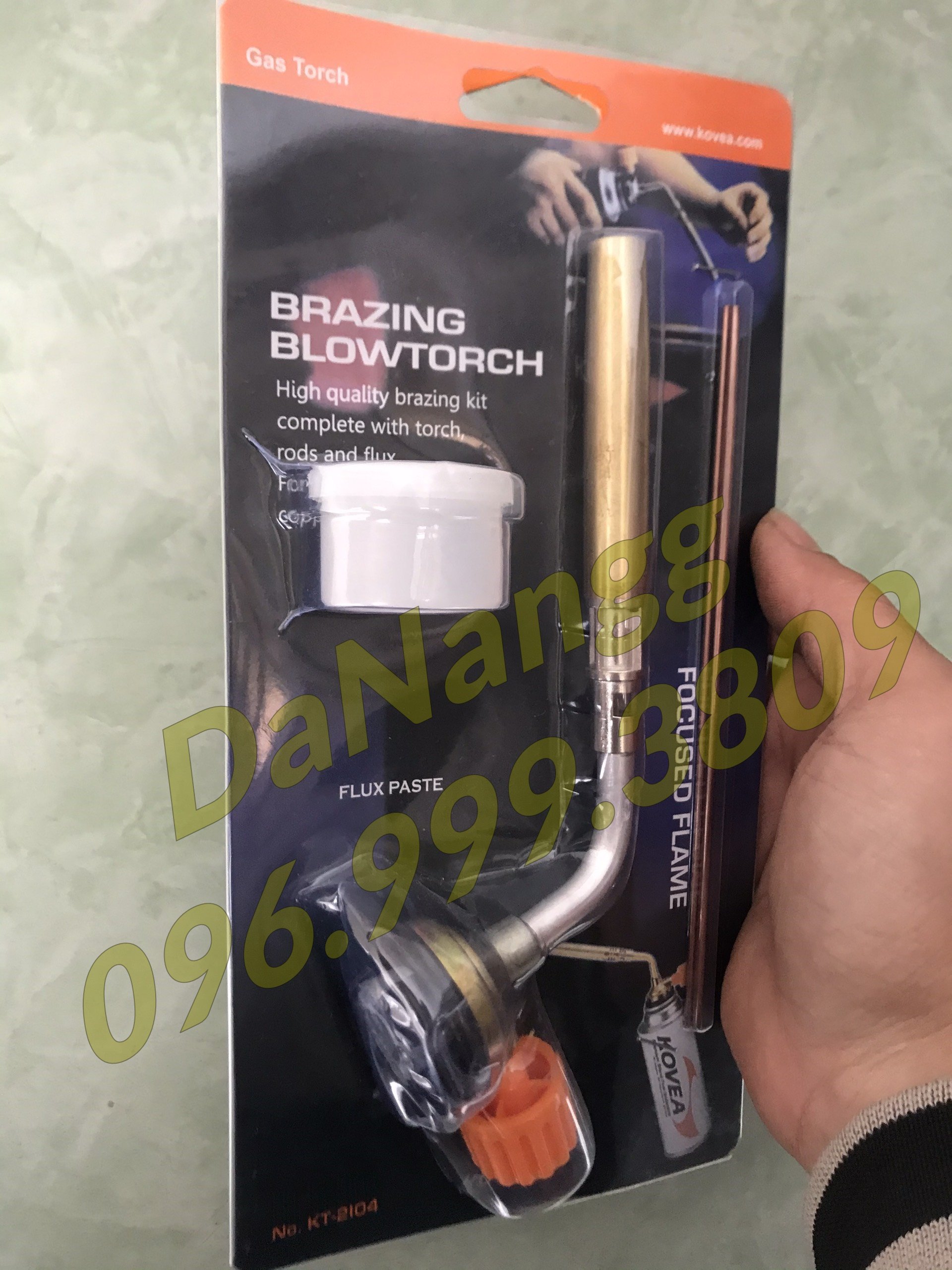Đầu khò hàn gắn bình ga mini hàn ống đồng