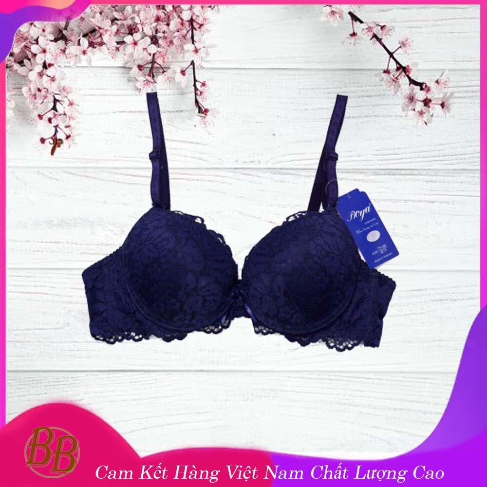 Áo Lót Phối Ren Viền Cúp Siêu Đẩy