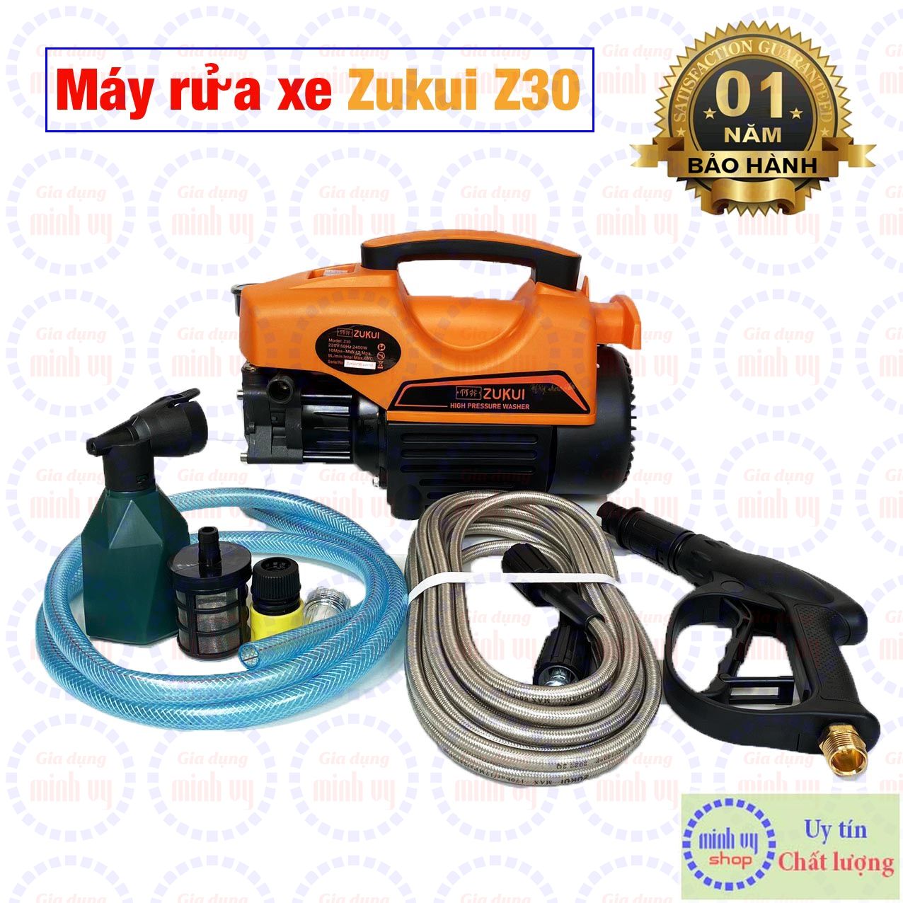 Máy xịt rửa mini Zukui S2- Zukui Z30 - 2000W