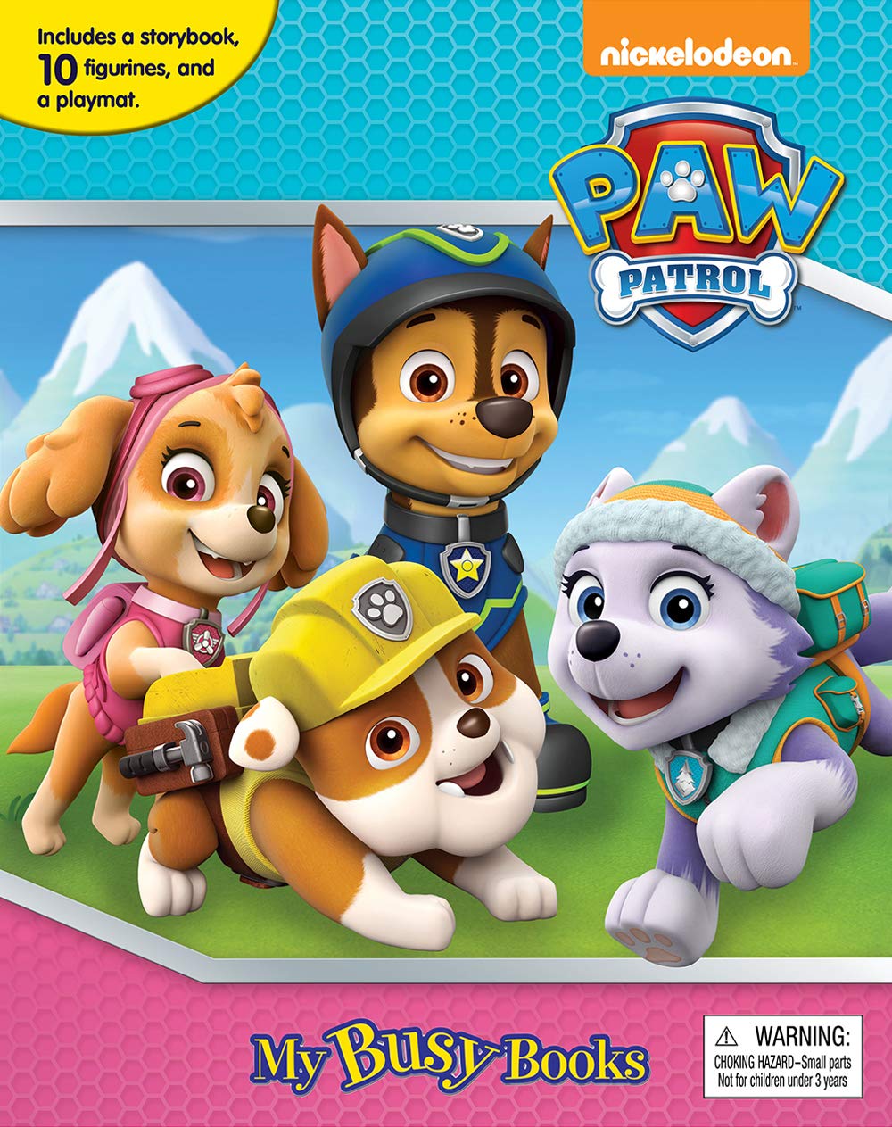 Sách - my busy book: paw patrol - phương nam book
