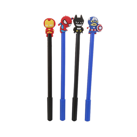Set 4 bút bi nước siêu anh hùng