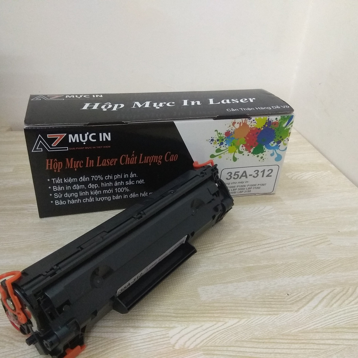 Hộp mực 35a cho máy in hp laserjet p1006, p1005