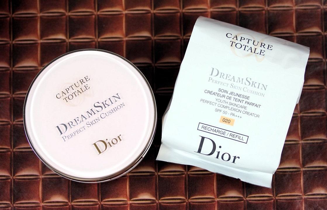 Christian Dior Capture Totale Dreamskin Perfect Skin Cushion SPF 50 With  Extra Refill   025 2x15g